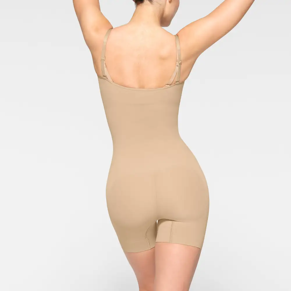 Open Bust Shortie Bodysuit