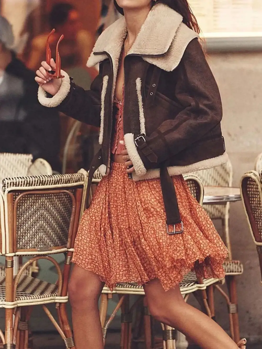 Floral Print Mini Mon Skirt