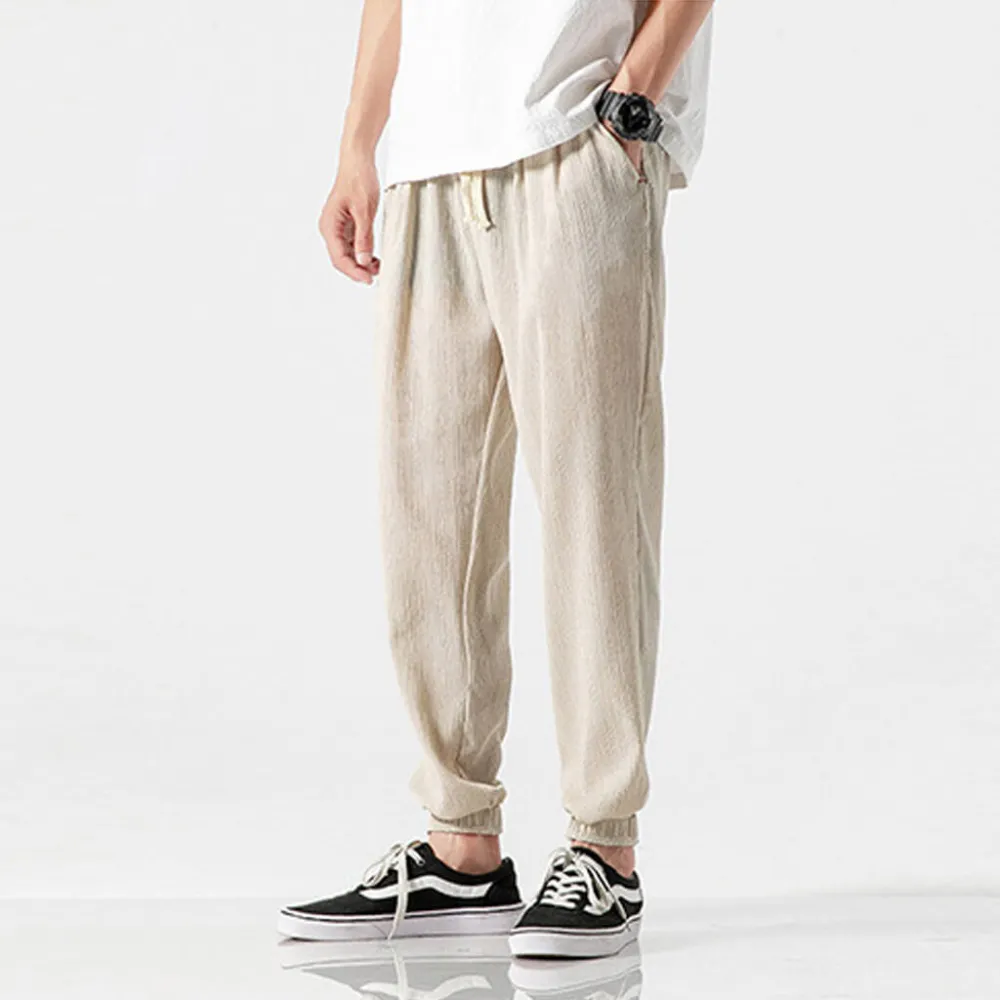 Lightweight Wide Harem Pants
