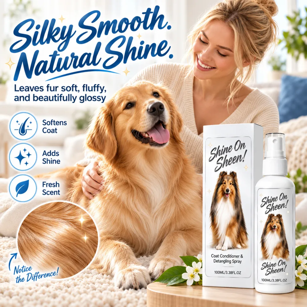 Pet Coat Detangling and Conditioning Spray