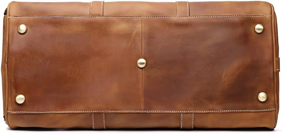 Leather Weekend Duffel Bag