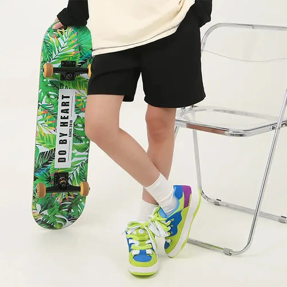 Pop Color Skater Sneakers