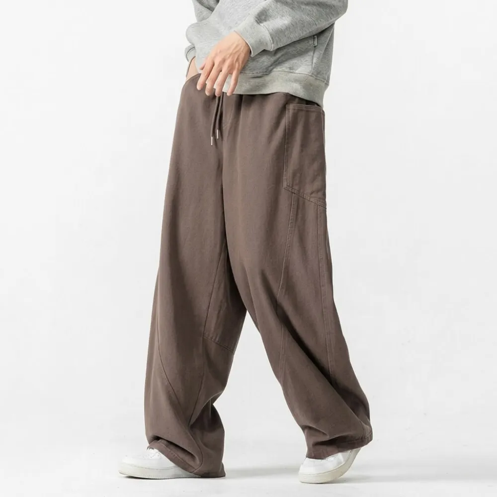 Soft Pleated Wide Pants
