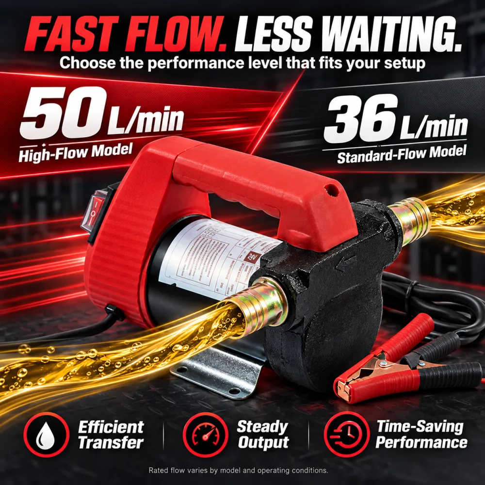 DC Oil Transfer Pump, Portable Mini Handheld