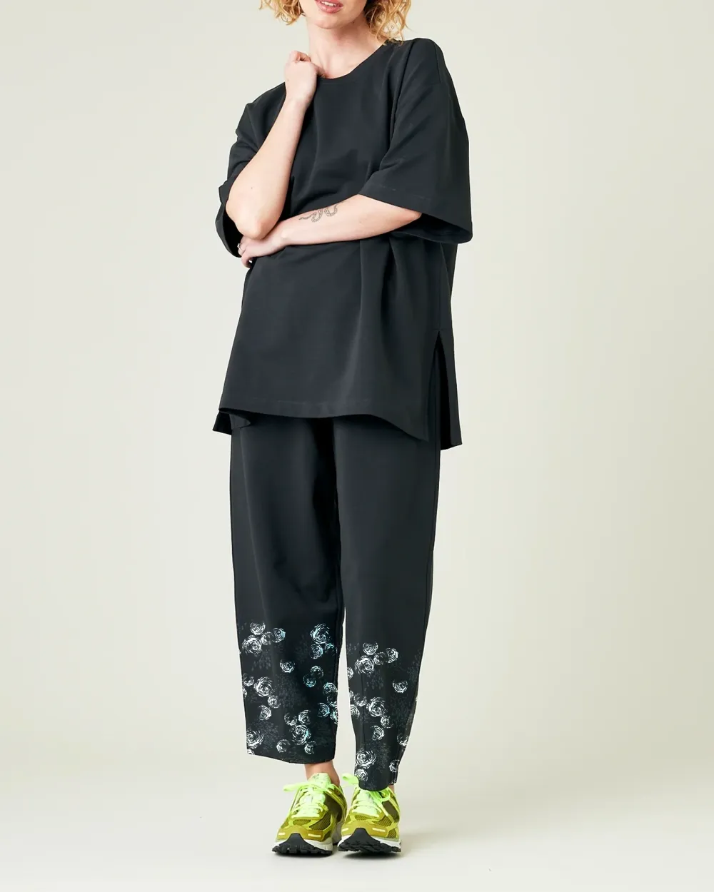 COTTON JERSEY TROUSERS