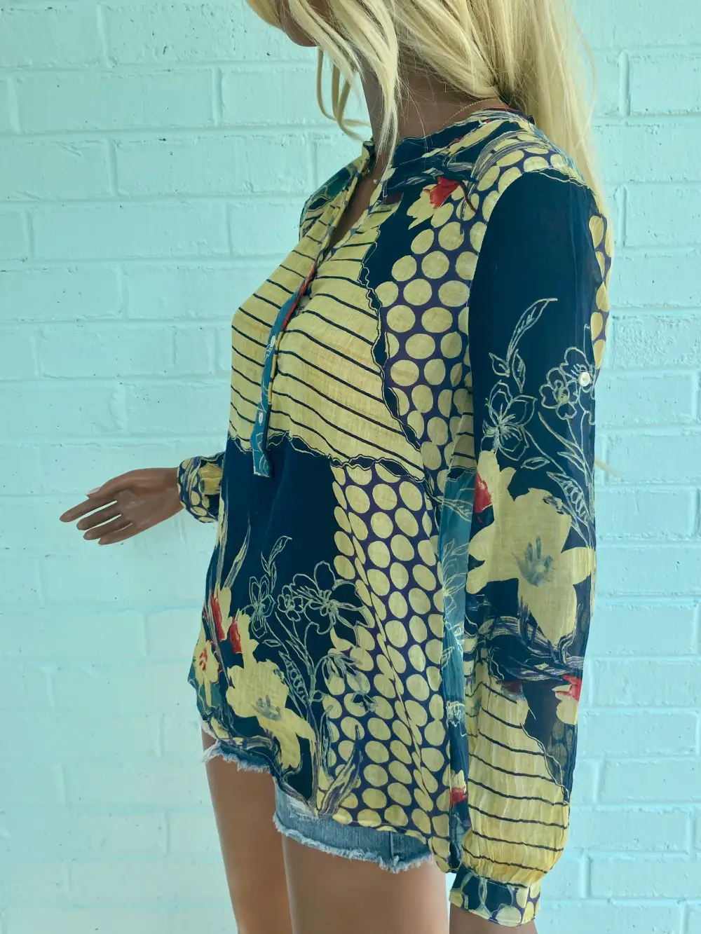 Relaxed Button Tunic