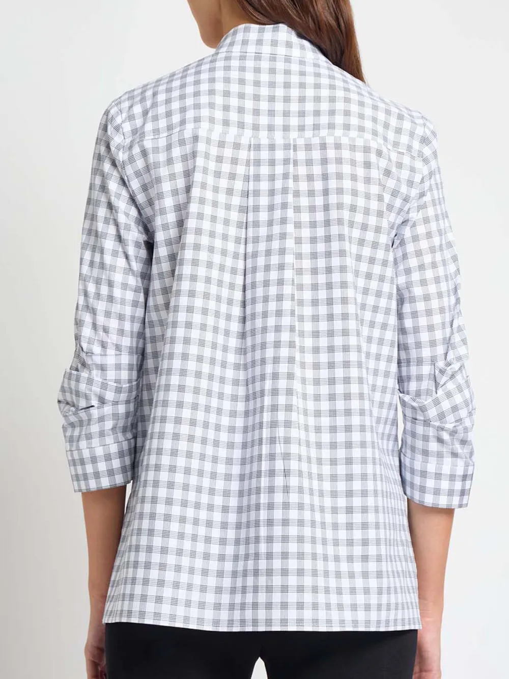 Cotton Plaid Tunic