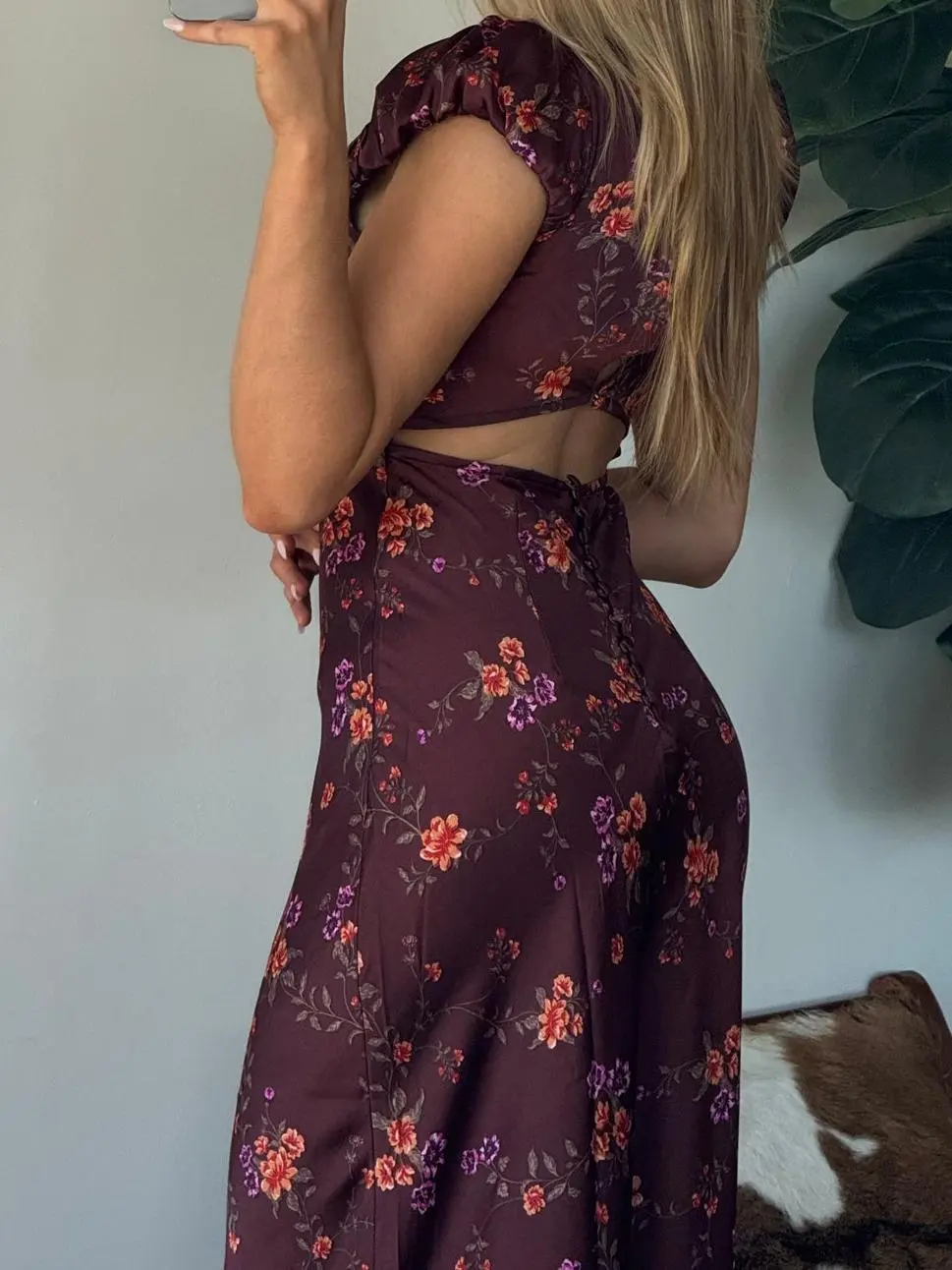 People Butterfly Babe Midi Dress