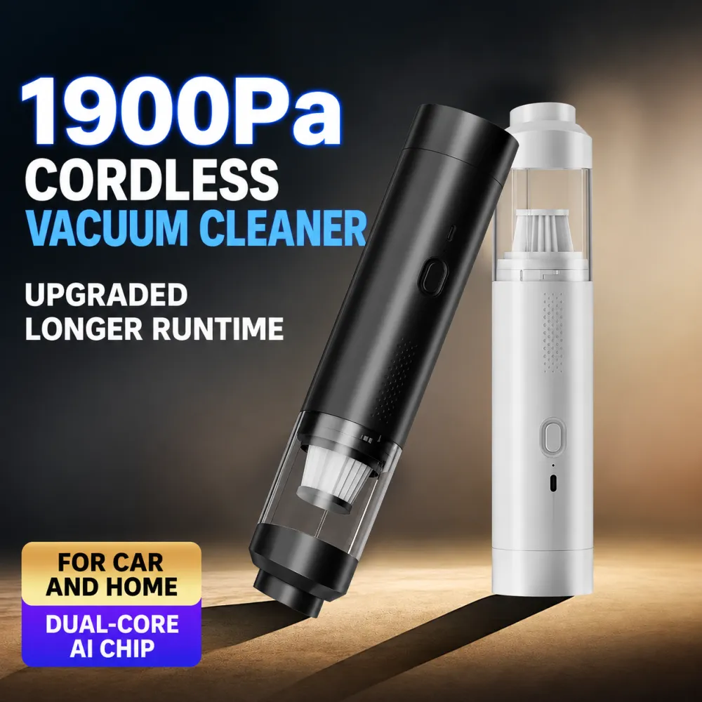 High-Power Car Wireless Vacuum Cleaner - Suction & Blow Dual Use