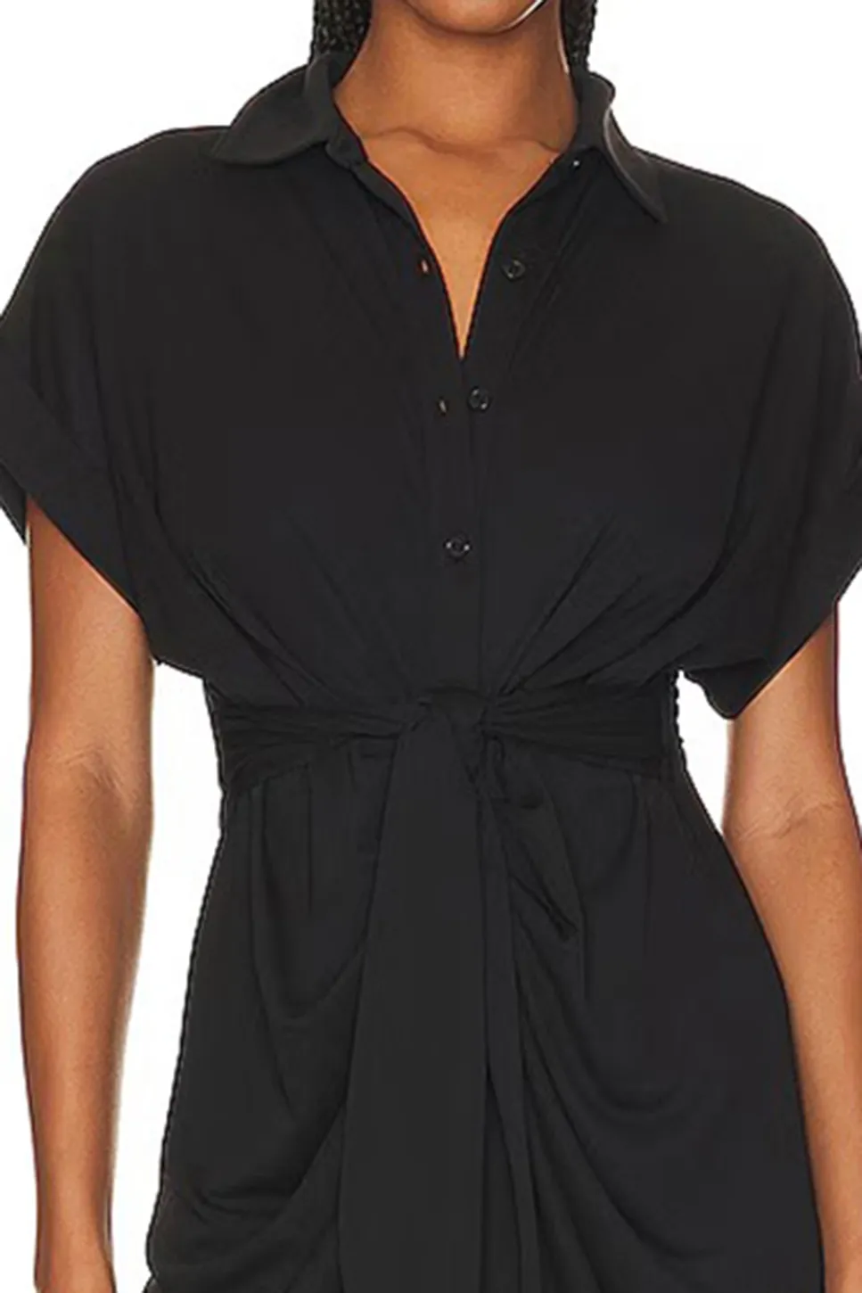 Knit Dress-Black