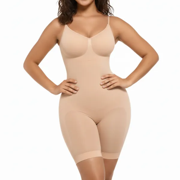 Mid Thigh Full Body Shaping Bodysuit