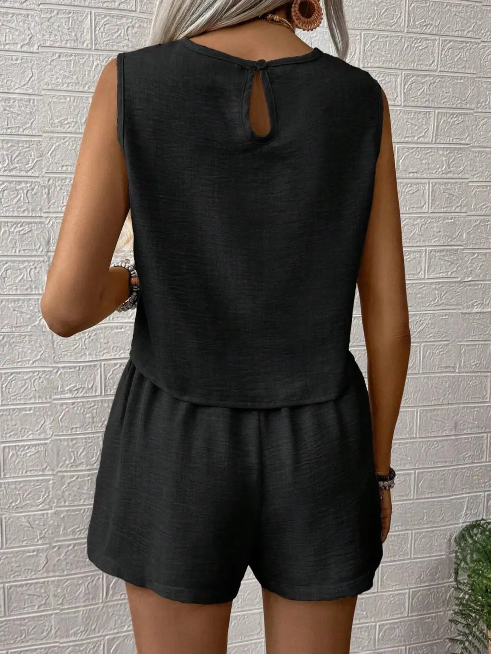 Everyday Round Neck Jumpsuit