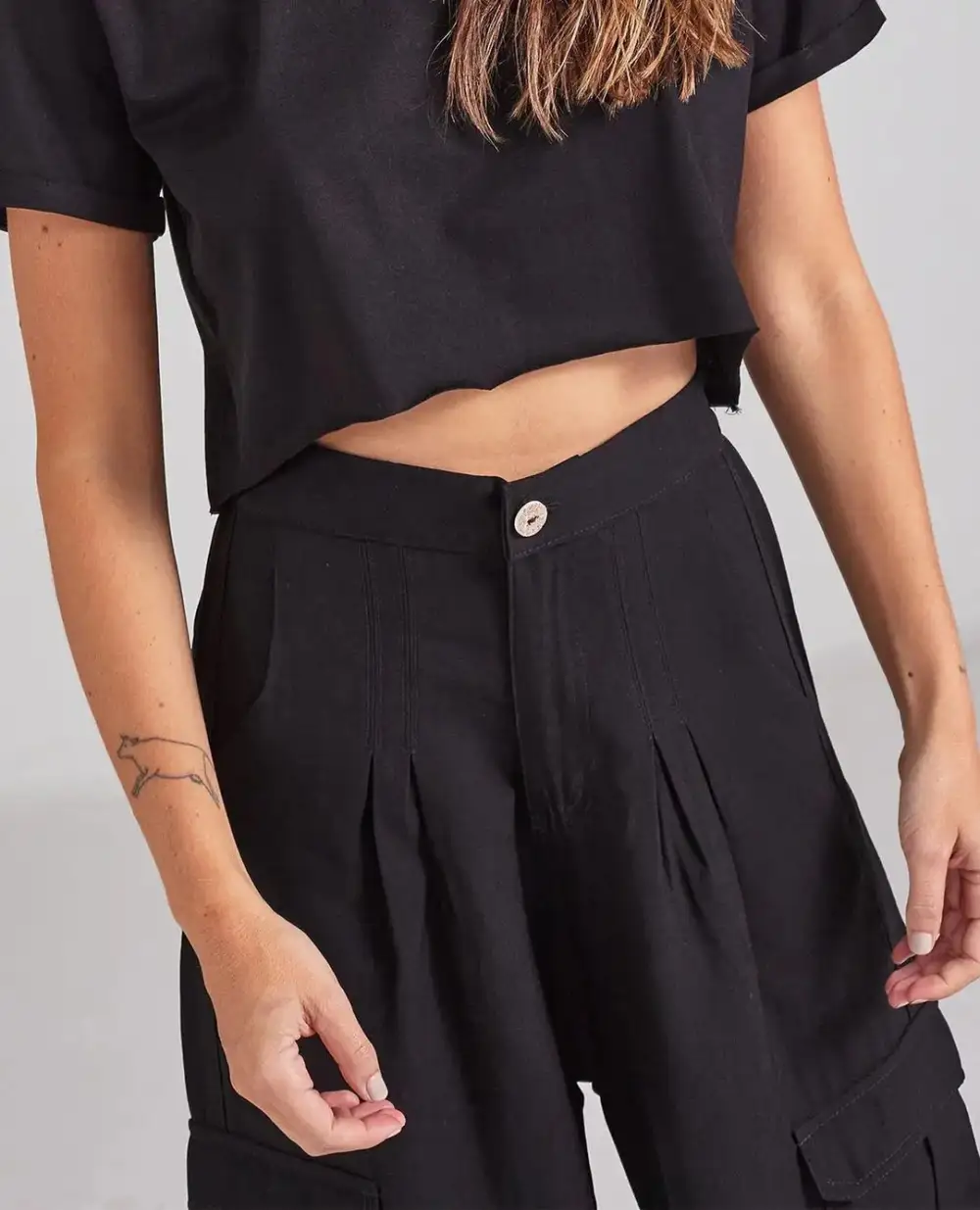 Cargo Wide Leg Pants