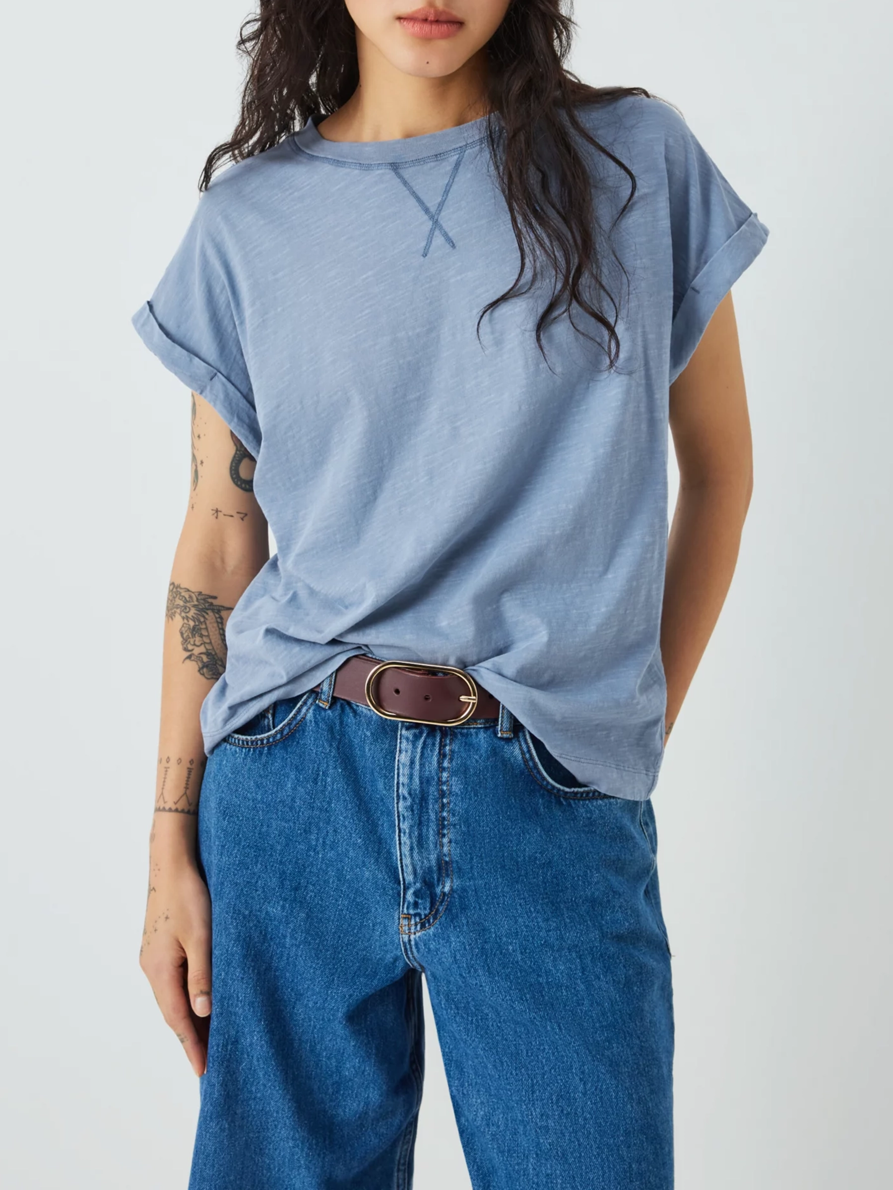 Garment Dyed Stitch Tank T-Shirt