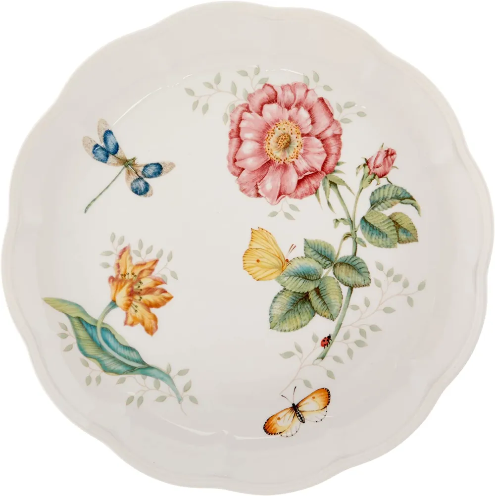 Lenox 865075 Butterfly Meadow 28-Piece Dinnerware Set