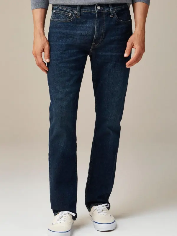 High Waisted Straight Leg Jeans
