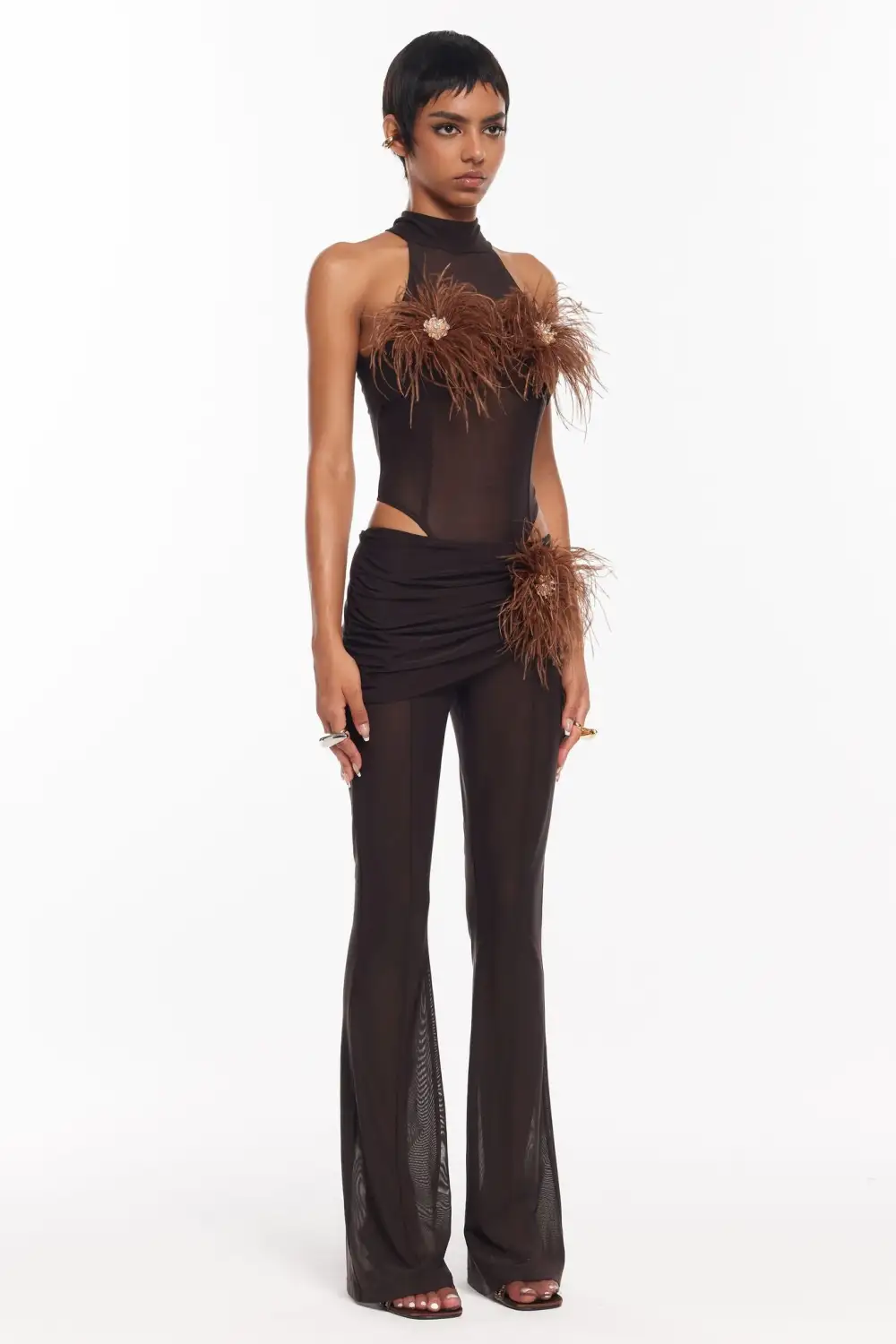 Velora Bodysuit - Brown