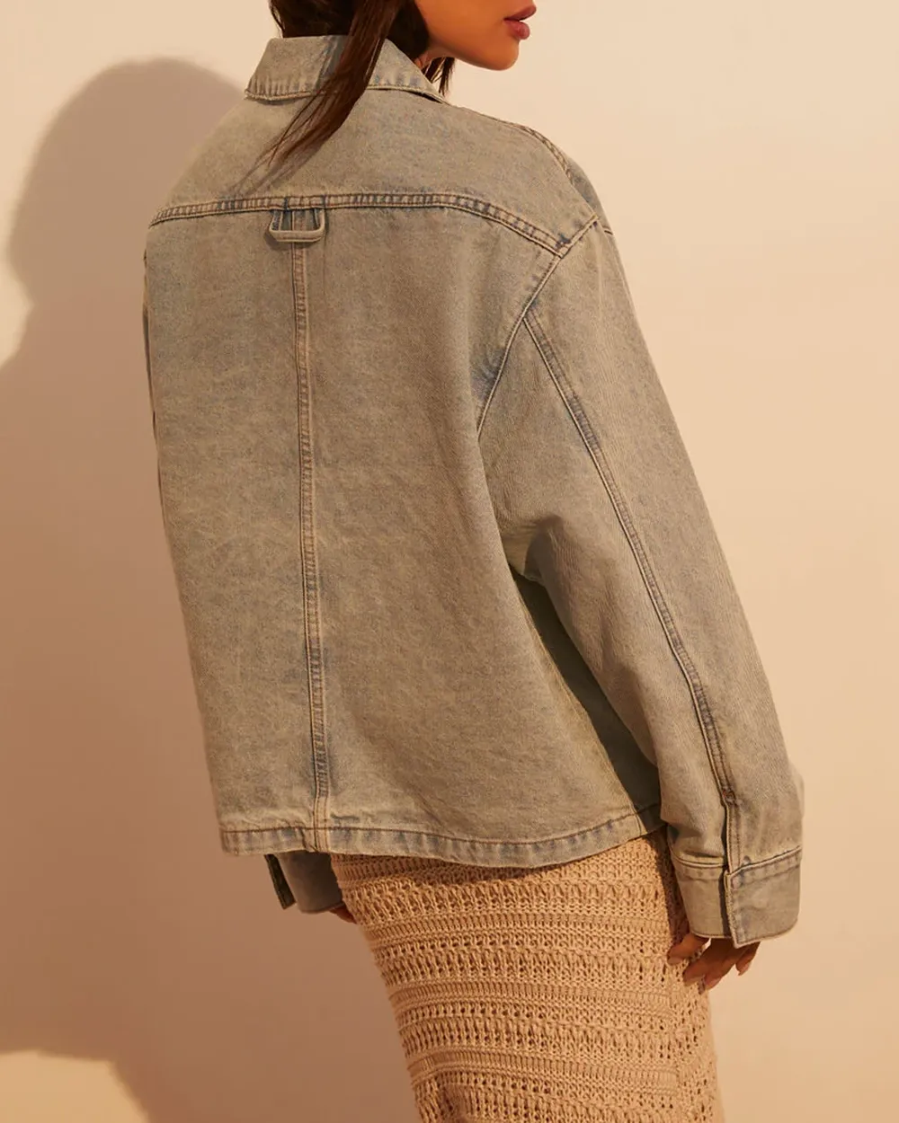 Light Wash Denim Jacket