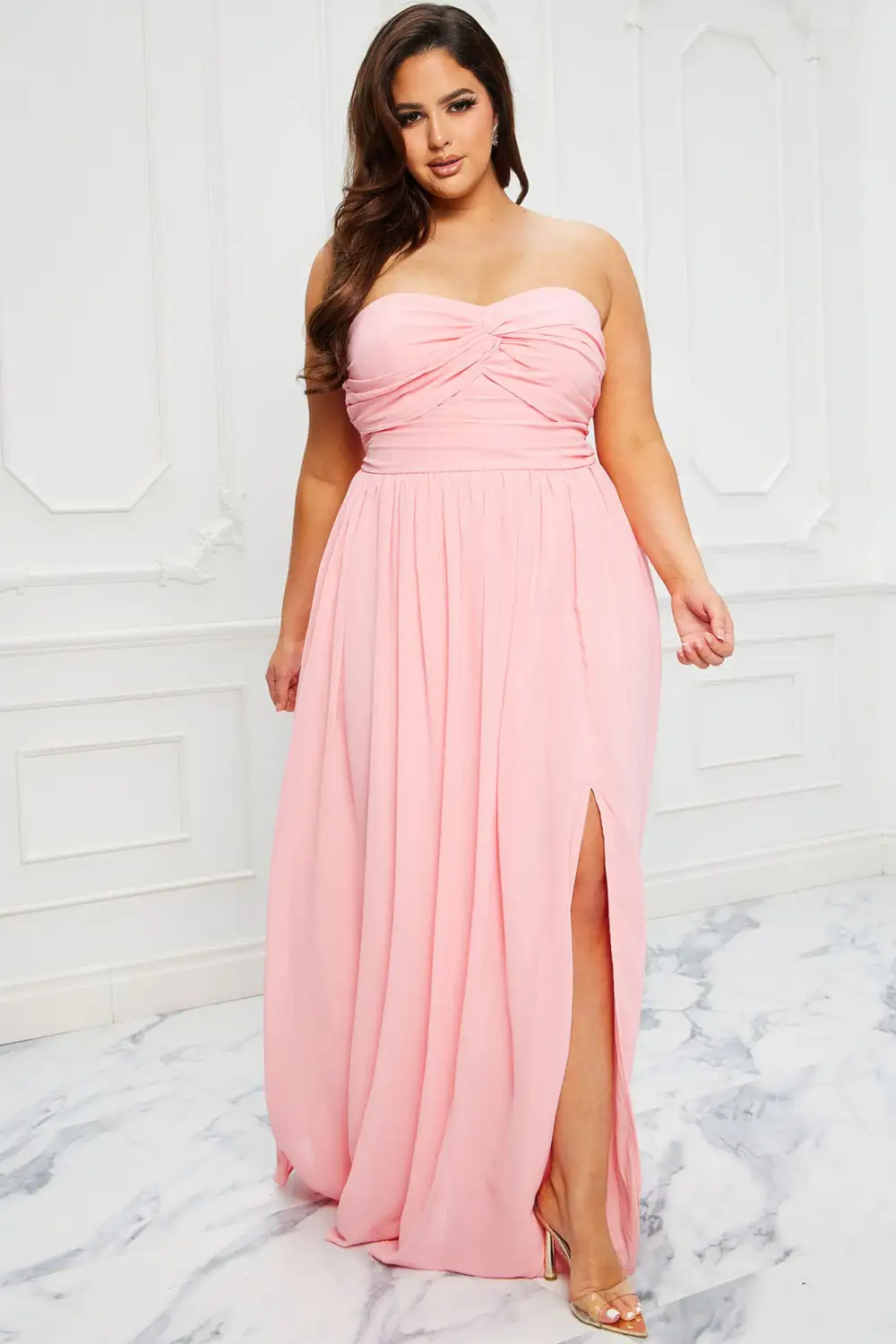 Subtle Beauty Maxi Dress - Pink