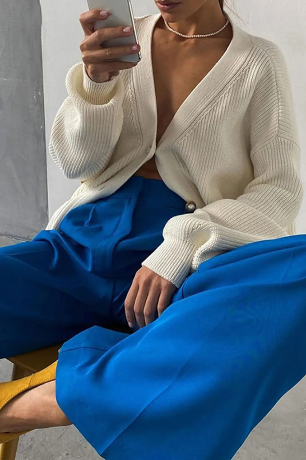 Relaxed Tailored Suit Pants