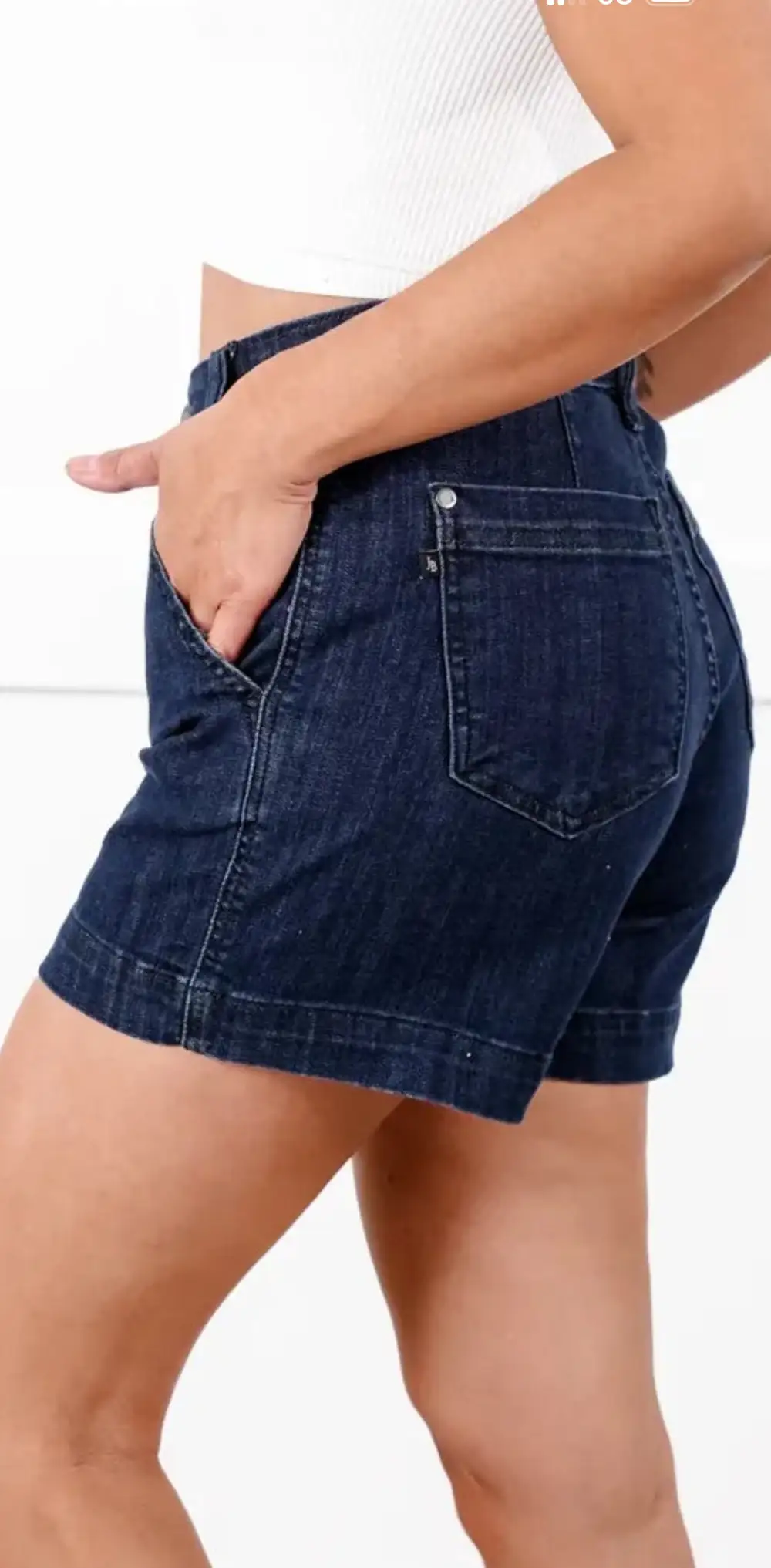 Roomy Relaxed High Waist Casual Shorts