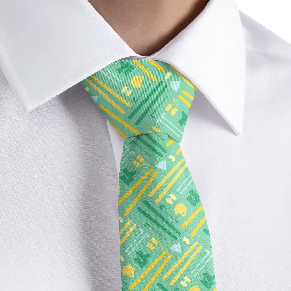 Refined Sports Design Necktie