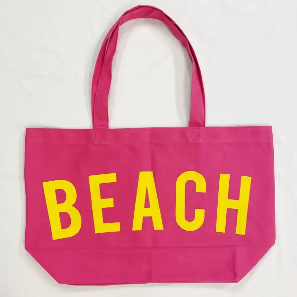 Structured Canvas Shoulder Bag
