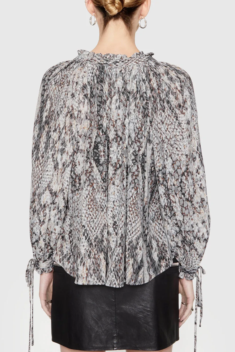Fashion Snake Print Shirt