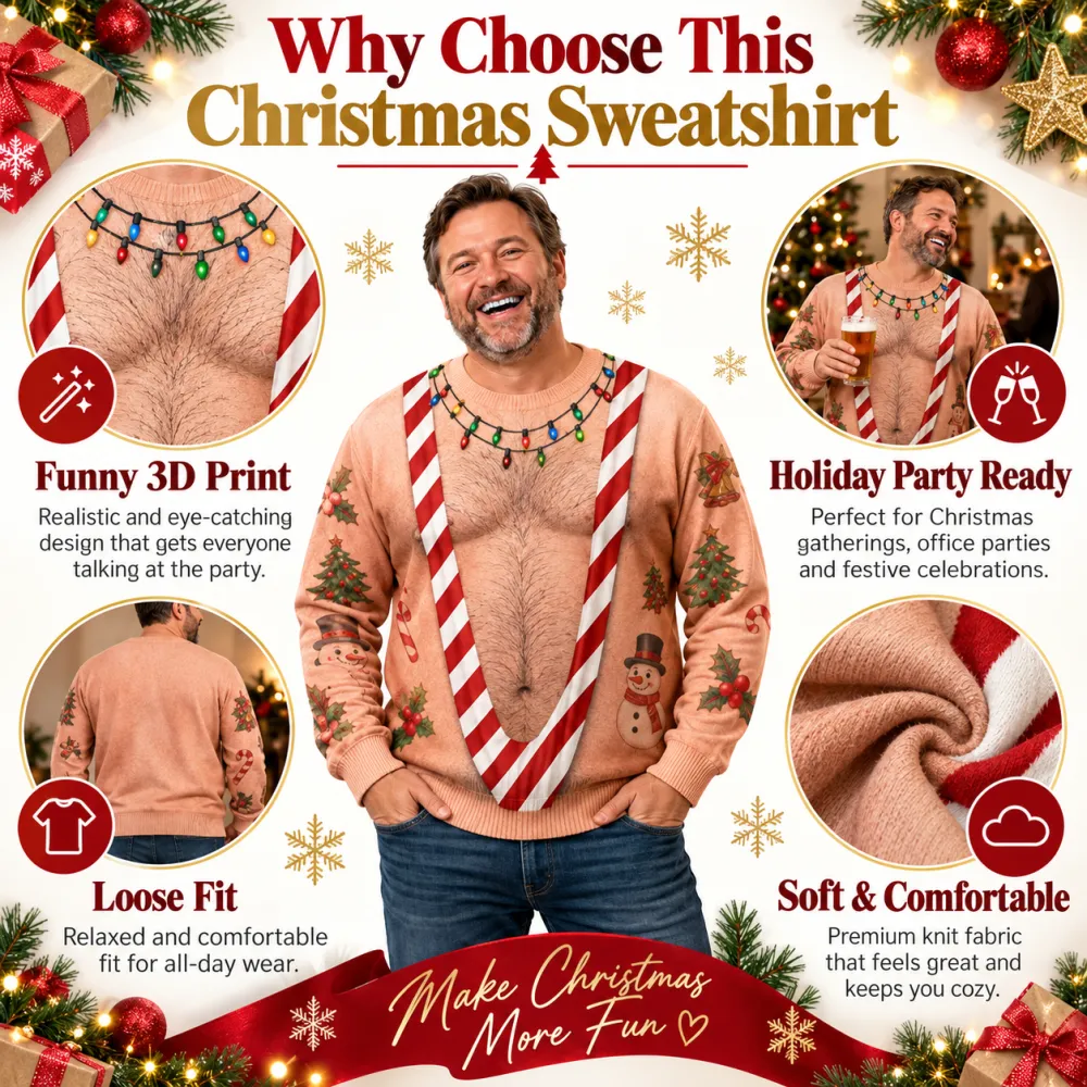 Christmas Fun Pattern 3D Digital Print
