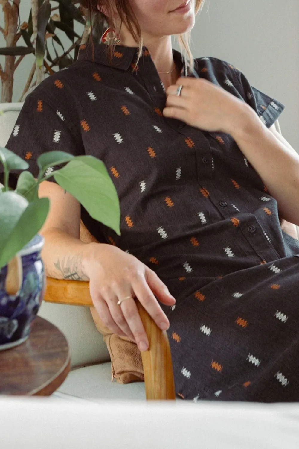 The Loren Shirt Dress