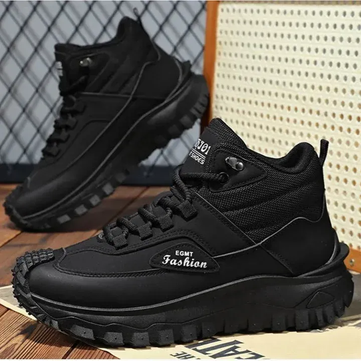 (⏰Limited Time Sale 70% OFF) 💥Men’s Work Hiking Boots – Waterproof, Non-Slip, Puncture and Smash Resistant, Wide Toe, Arch Support – Ideal for Daily Wear and Outdoor Adventures