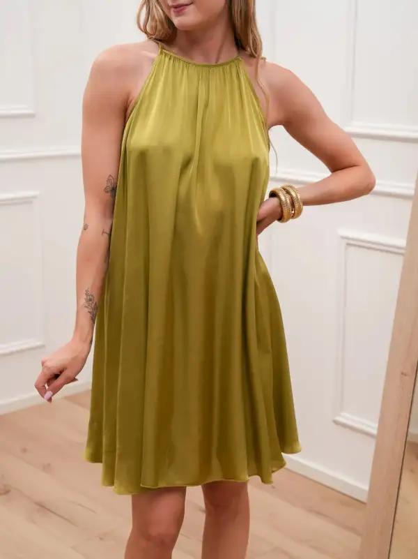 Modern Tulip Mini Dress