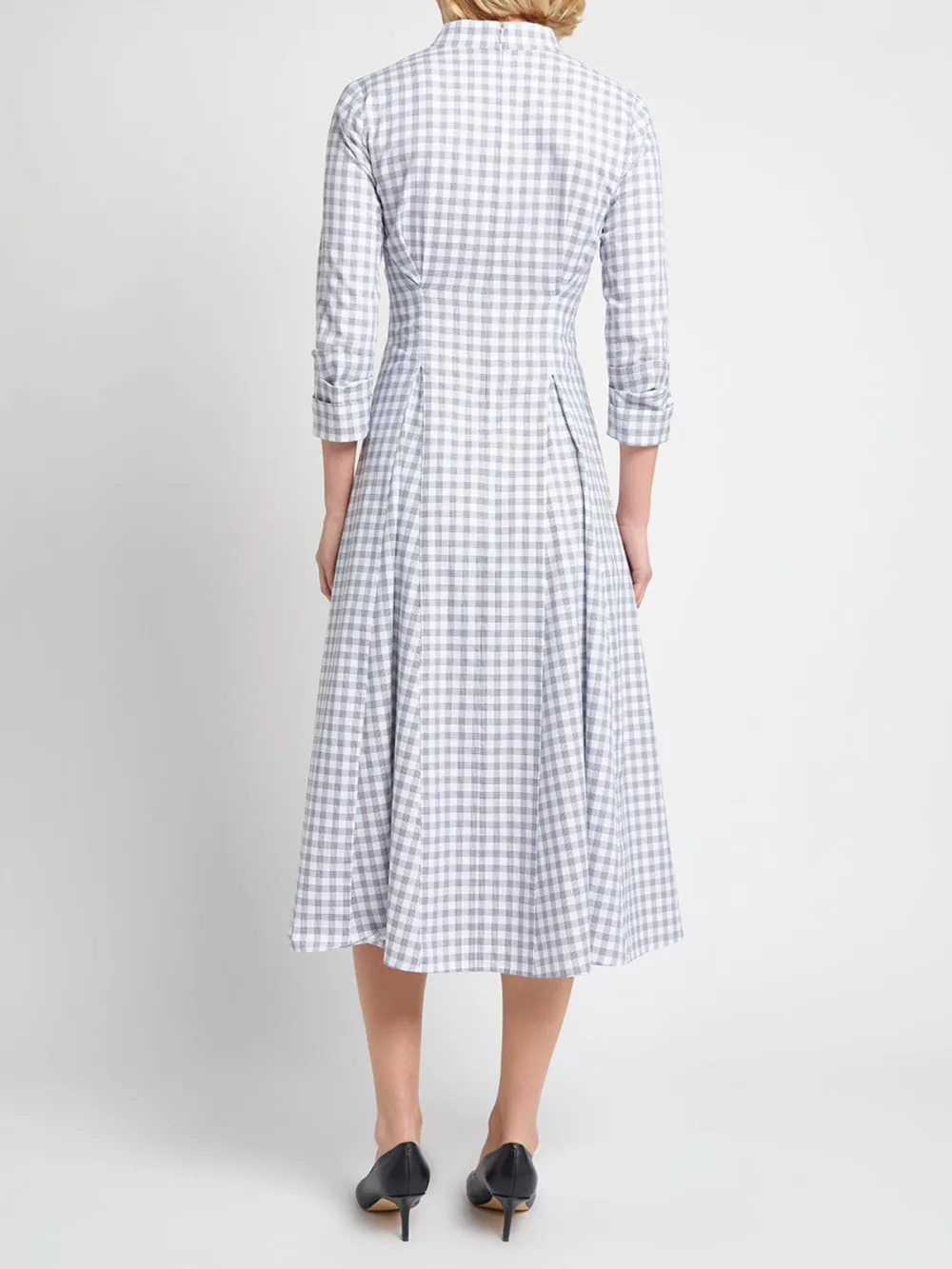 Cotton Plaid Dress