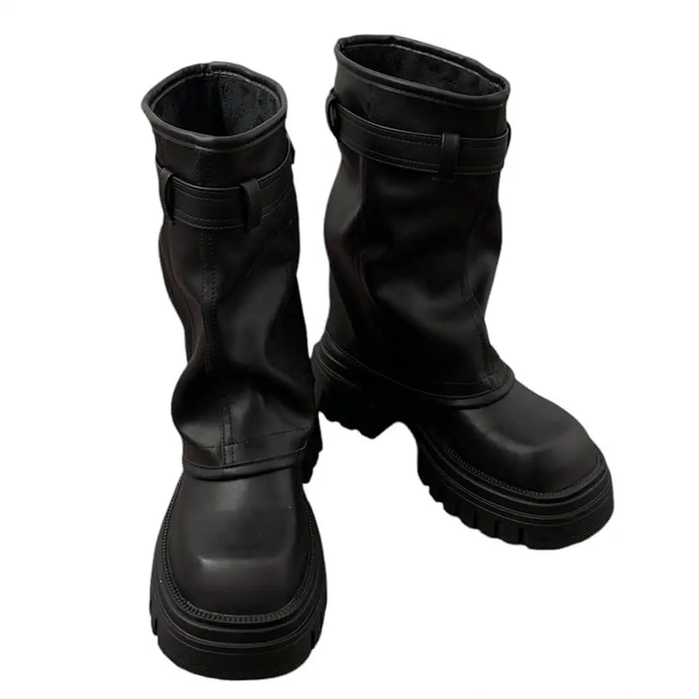 Forbidden Girlfriend Chunky Boots