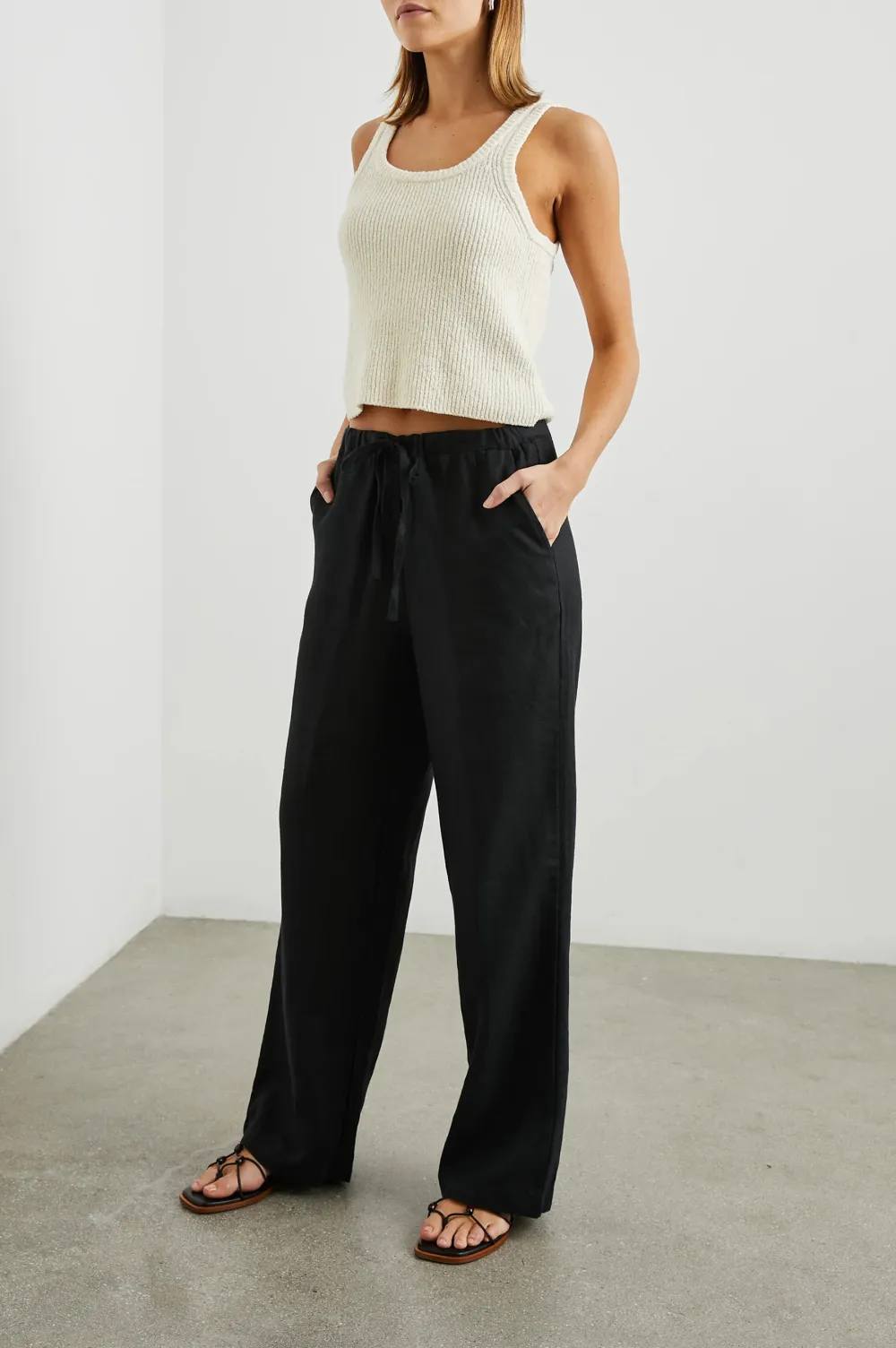 Linen Cool And Quick-Drying Straight-Leg Pants