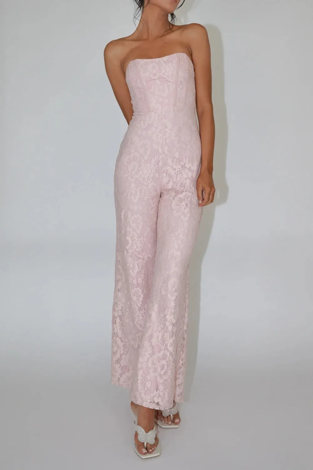 Fashion Lace Printed Women's Jumpsuit