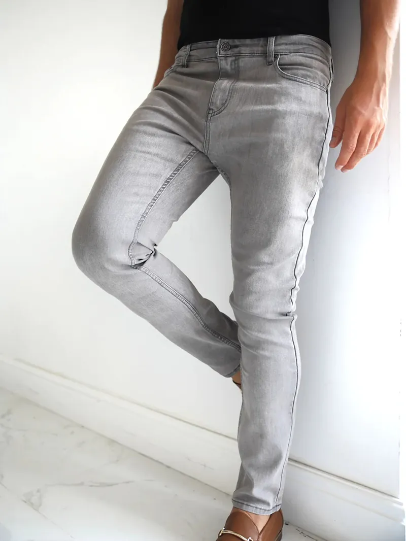 Men's casual grey pants