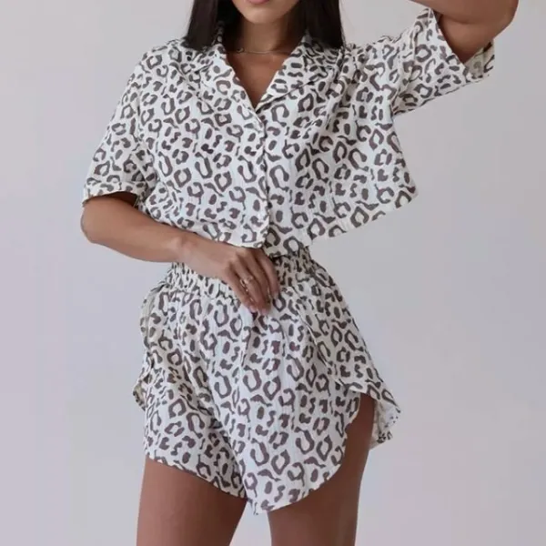 Short Sleeve Pajama With Set