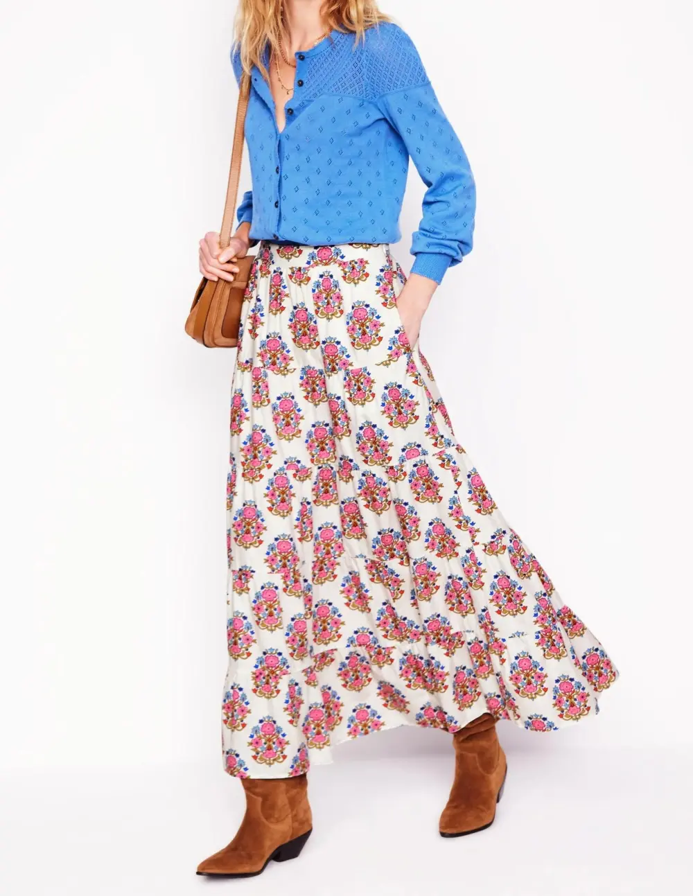 Ivory Maxi Skirt