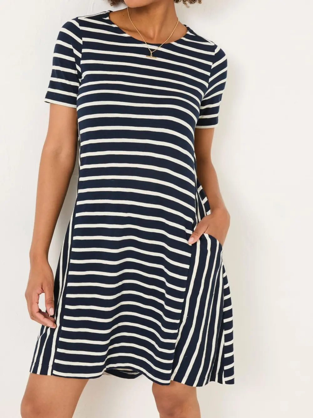 Simone Breton Stripe Jersey Dress