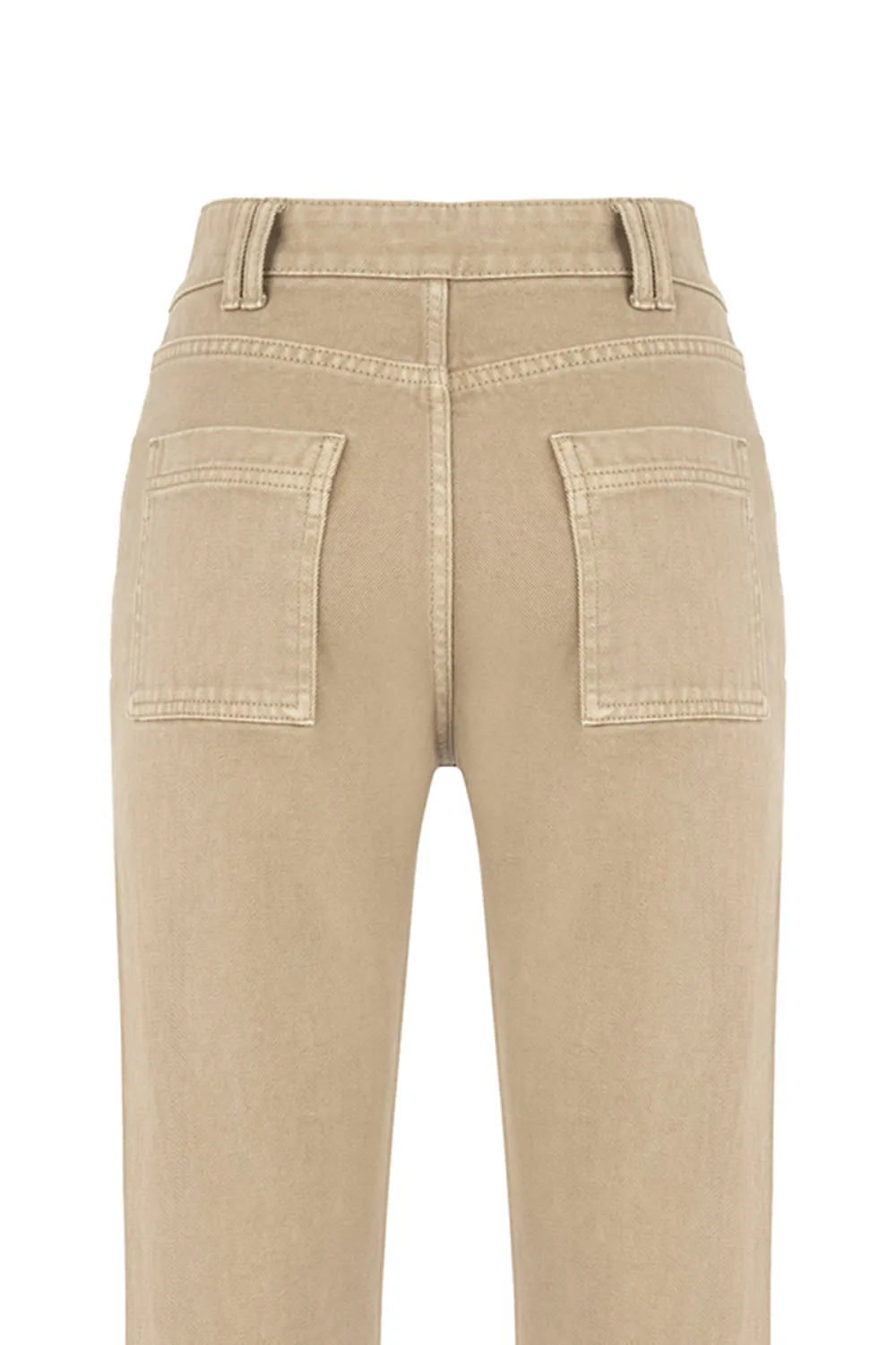 Denim Pants-Mocha