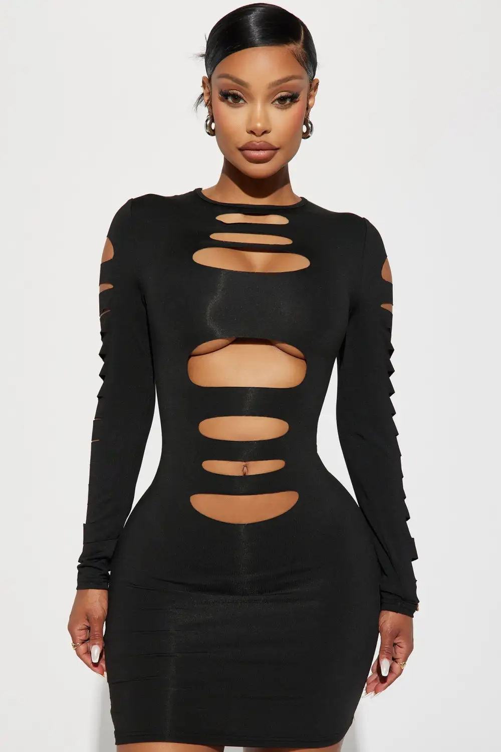 Amie Mini Dress - Black