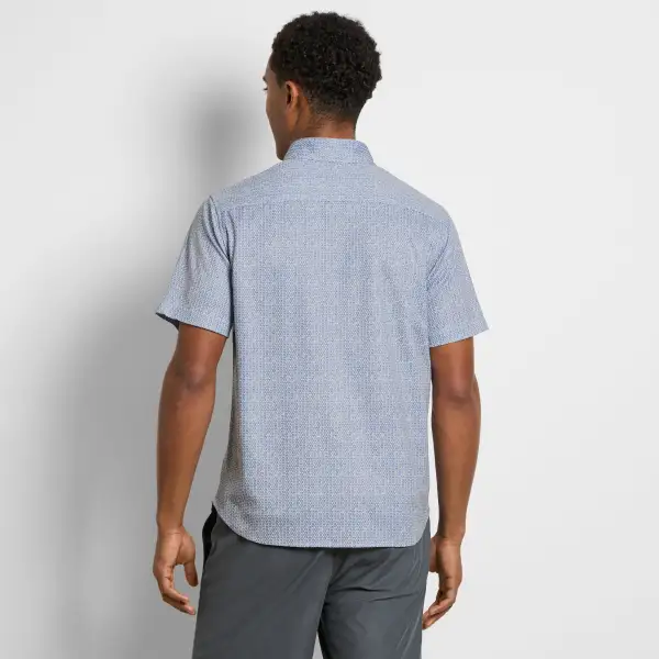 Lightweight Print Short Sleeve Shirt