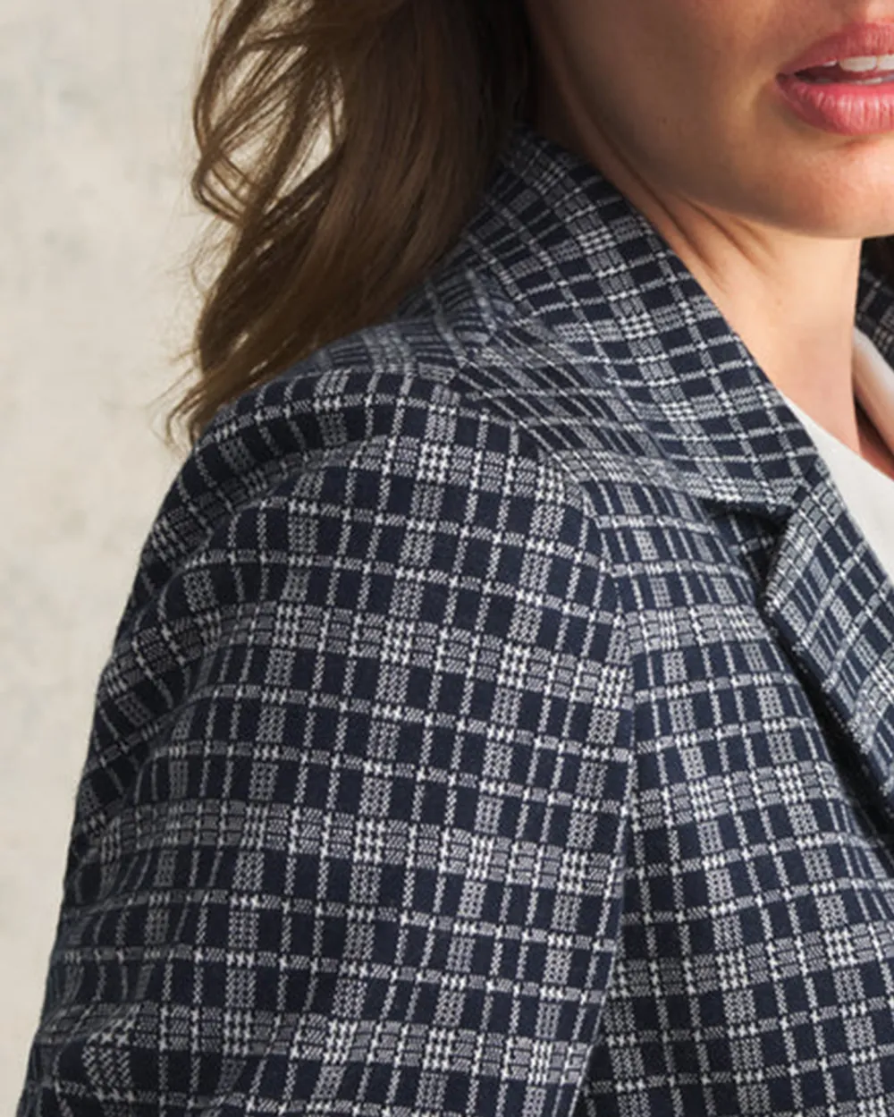 Ponte Check Blazer