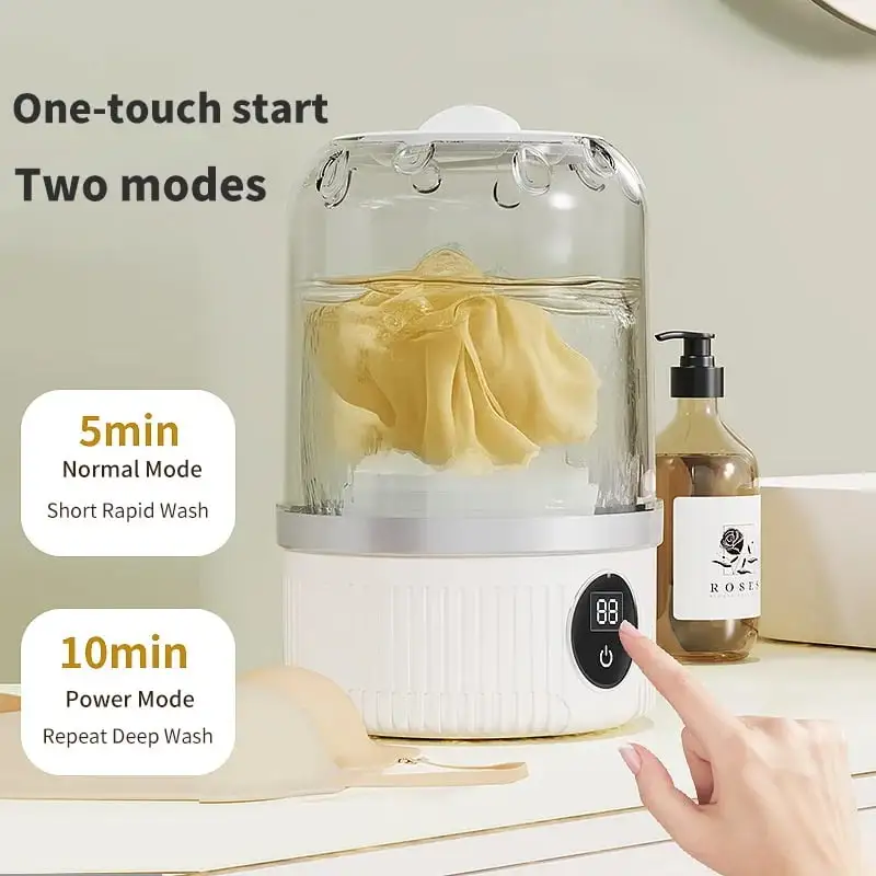 Wireless Mini Washing Machine