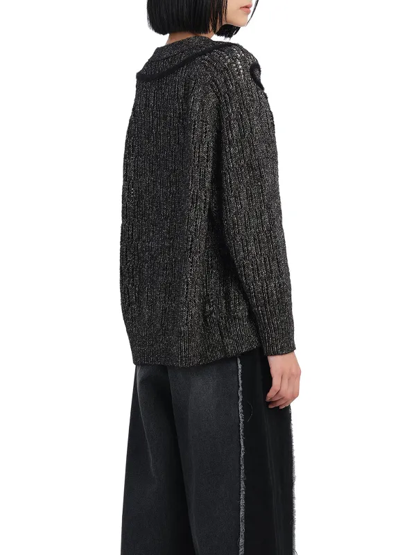 Tweed Textured Cardigan Jacket