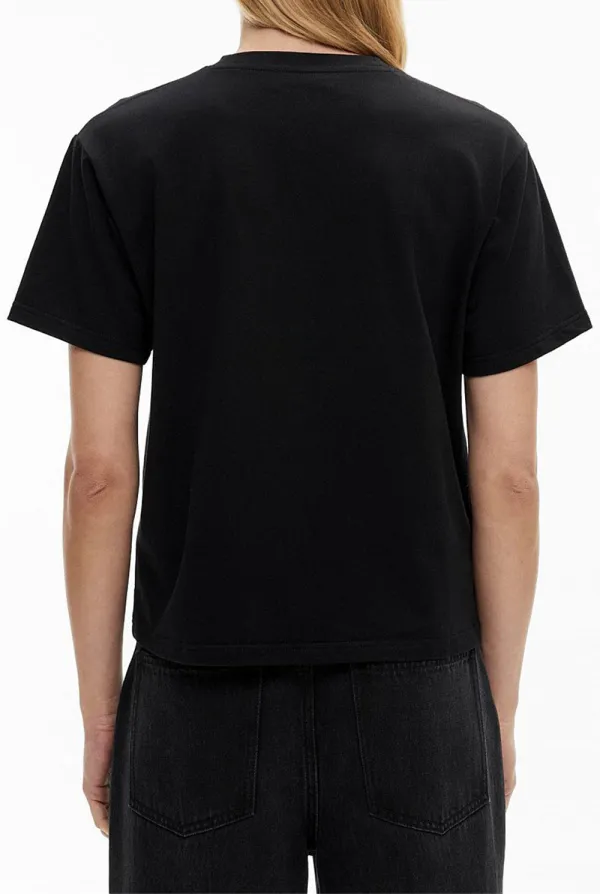 Ladies' V-Neck T-Shirt With Straight Shoulders