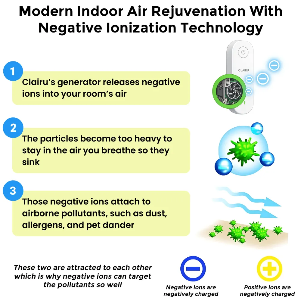 Negative Ion Portable Air Purifier