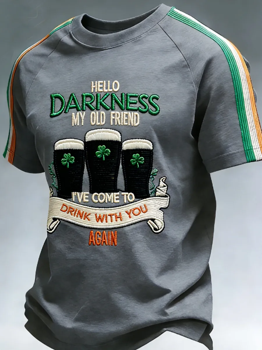 Men's Hello Darkness My Old Friend T-shirt