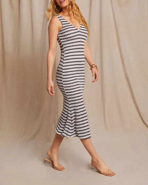 Print Midi Dress